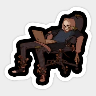 tired Sticker